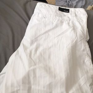 White Shorts